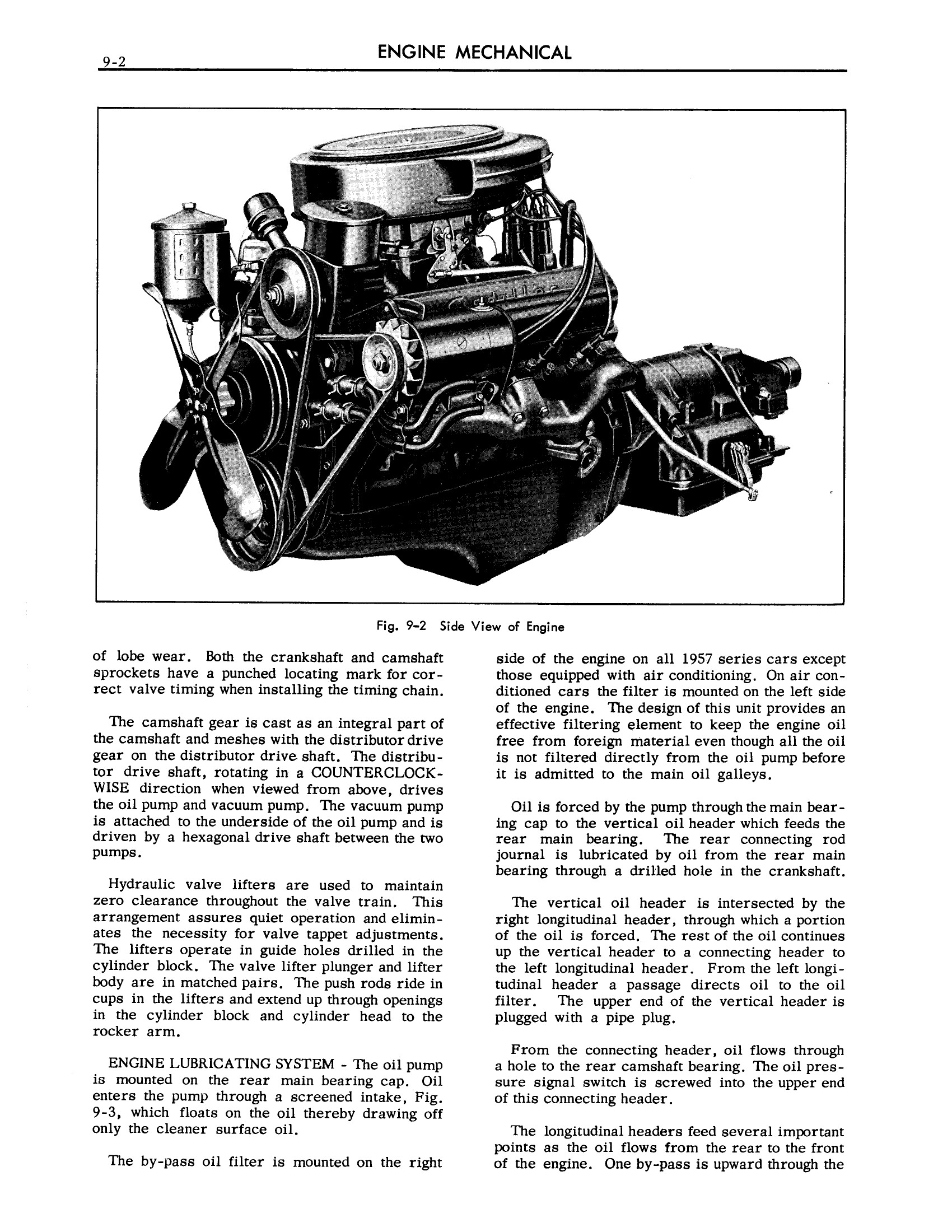 1957 Cadillac Shop Manual- Engine Mechanical Page 2 of 32